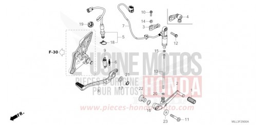 PEDALE CB1000S de 2025